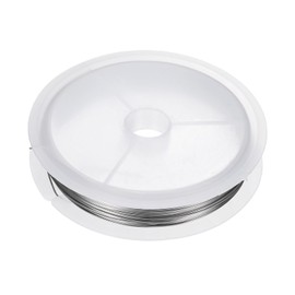 HARFINGTON Artistic Wire 52ft Length 24 Gauge Stainless Steel Craft Jewelry Wrapping Wire Tarnish Resistant Beading for Jewelry Making Supplies Crafting