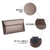 FORRICA Women's Slim Long Wallet, Minimalist, Elegant, Soft, Leather, Pousy