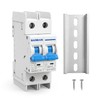 40A 2P DC Circuit Breaker with DIN Rail 600V 10kA