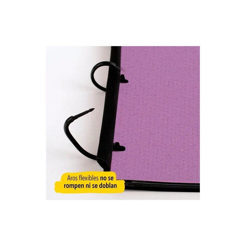 Carpeta cuaderno Híbrido Flex Five Star 60 Hojas Rellenable