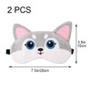 Silk Eye Mask, Light Blocking, Sleeping, Cute, Cat, Eye Mask,