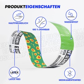Kintex Kinesiology Tape Design Edition, 5 cm x 5 m, nastro kinesiologico impermeabile e delicato sulla pelle, nastro fisioterapico, nastro medico, nastro sportivo (Wischy Waschy)