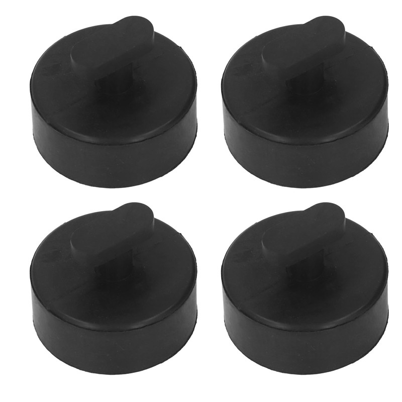 4PCS Jack Pad Anti Bending Sturdy Rubber Floor Heavy Duty