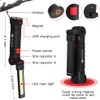 VICOODA Rechargeable LED Work Light with Magnetic Base, USB 360°