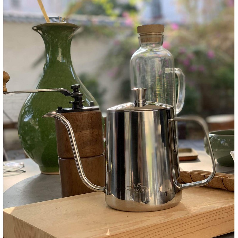 MERMOO YILAN Coffee Drip Pot, For 2 - 3 People,