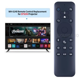 PZL New WH-6148 Voice Replacement Remote Control for Epson Projector EF-12 EH-LS300W LS300B