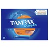 Tampax Compak Tampons, Super Plus With Applicator, 18 Tampons, Leak