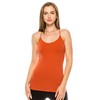 Kurve Women's Camisole Tank Top - Basic Stretch Y-Back Spaghetti