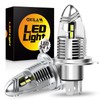 OXILAM H4 LED Bulbs, 9003/HB2 Replacement, 22000LM 6500K White, 1:1