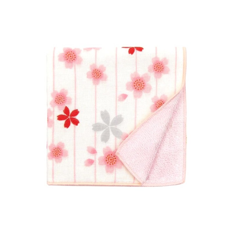 Hamamonyo Wadaoru Semi-Wash (Towel Handkerchief), Yumekoi Sakura