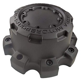 Ultra Motorsports 8 Lug Matte Black Wheel Center Cap Qty ONE Pn: 89-9880B