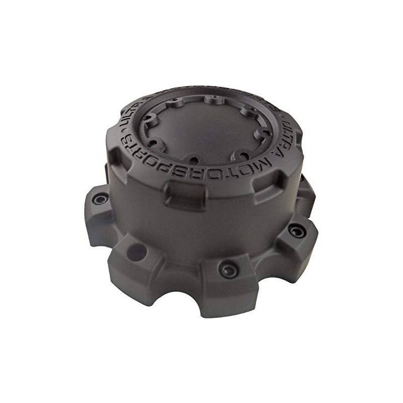 Ultra Motorsports 8 Lug Matte Black Wheel Center Cap Qty