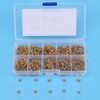 500 Pieces Assorted Tantalum Capacitors - Electrolytic Capacitor Kit with