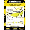 voltX GT ADJUSTABLE Safety Glasses (YELLOW Lens), UKCA & CE