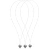 3 Pcs Nano Rings Loop Threader Tool, Professional Hair Extension