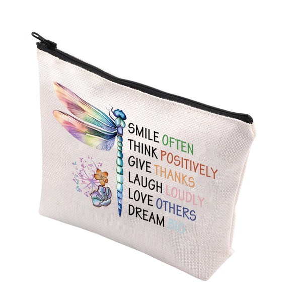 Dragon Makeup Bag Aesthetic Gift Inspirational Gift Dragonfly Memorial Gift