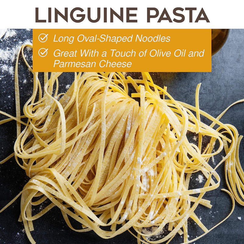 Morelli Italian Pasta Truffle Linguine - Gourmet Pasta - Handmade