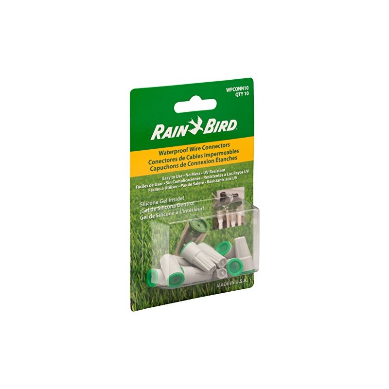 Rain Bird WPCONN10 Waterproof Grease Cap Wire Connectors, 10-Pack
