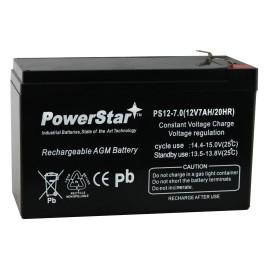 PowerStar 12V 7Ah NEW Razor Pocket Rocket PR200 Battery - 2 YEAR WARRANTY