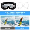 Ski Goggles Rx Inner Frame, 2 Pack Universal Size Adaptor