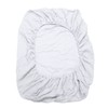 Fitted Crib Sheet Full Cotton Crinkle Fabric Soft Breathable Comfortable