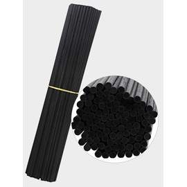 Crazy huayi black reed diffuser stick size ；4mm diameter 10.6inch L(100pcs black reed sticks per bundle)