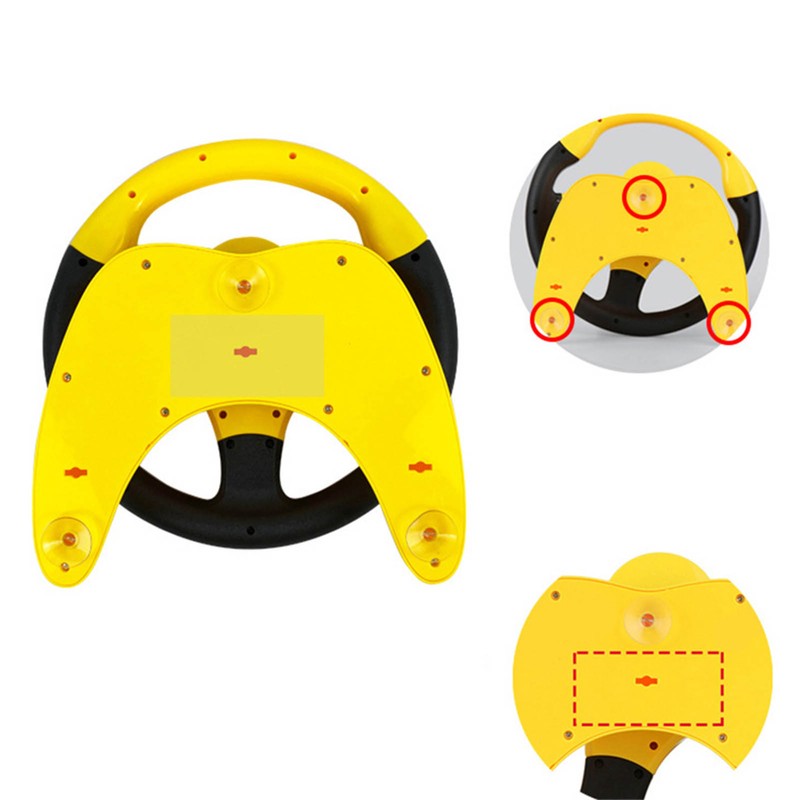 Children Steering Wheel Toy Simulation Driving Car Education Toy 360