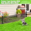 Black Plastic Wire Mesh Fence Roll - 15.7IN x 20FT