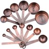 Smithcraft Measuring Cups and Spoons Set, Copper Measuring Cups and