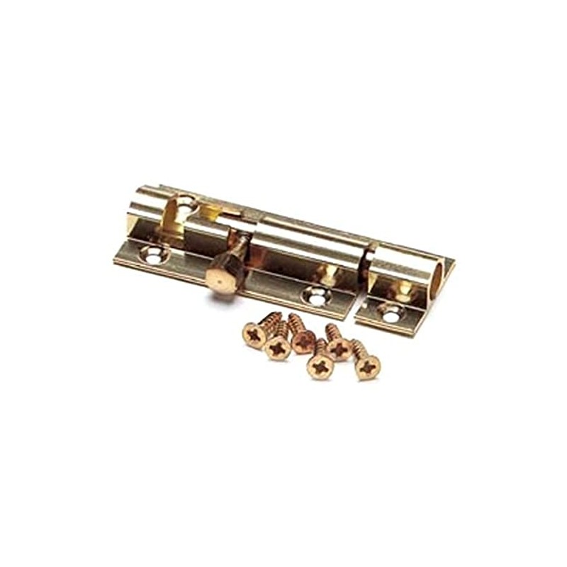Merriway® BH00760 (3 Pcs) Straight Surface Slide Door Bolt, 38