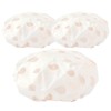 Clairela face wash waterproof shower hair cap, pink, 3 pcs / 클레어라 세안 방수 샤워 헤어캡, 핑크, 3개