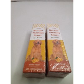 Petstoral No Go Training Spray Citrus Flavor 1.69 OZ Lot of 2