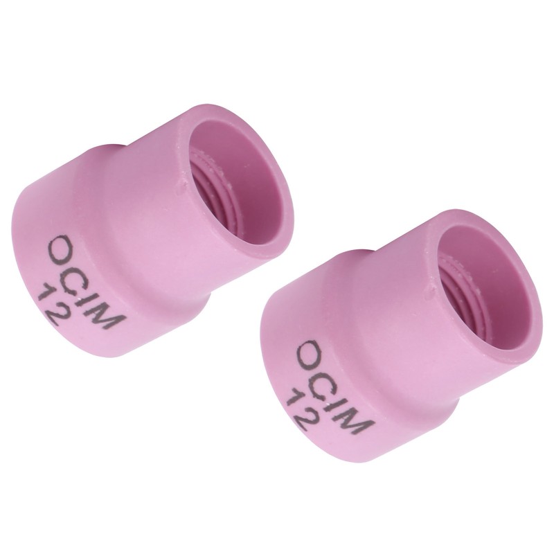 Ceramic Welding Cup Set Red 12# Replacement for Air Cooled