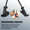 DASKING Ergonomic Triceps Pull Down Rope with Non-Slip Natural Rubber