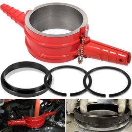 7040 Piston Ring Compressor Tool, Piston Ring Compressor Adapter & Anti-Polishing Ring Kit For Cummins ISX QSX, Caterpillar (CAT) 3400, C-15 5.4" bore