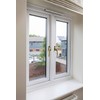 Yale YWHLCK40L-PC - Replacement PVCu Lockable Window Handle Offset Left