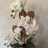 Generisch Heart Garden Stake, Flower Stake, Rust Stake, Patina Decoration,