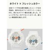 Casio GMA-S120series Wristwatch, White/Blue (Uses environmentally friendly materials)