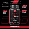 Creatina + Glutamina 300 Suplements 1kg 50 Servicios Mango