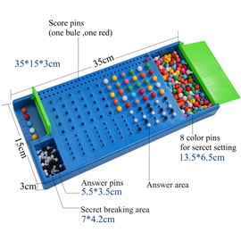 Kunen Classical Code Cracking Game Thinking Games, Logic Games, Fun Intelligent Board Game for Two Players