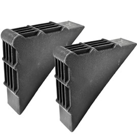 Triangle Corner Guards 40Pcs, Fit for 0.6 Inch Thickness, Plastic Angle Covers Protectors for Picture Frame Wood Boards Shelves Glass Mirror Furniture, 1.89 x 1.89 x 0.65 Inch