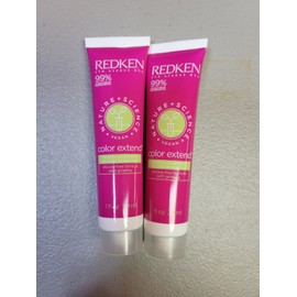 Redken Lot of 2 REDKEN Nature + Science Color Extend Vibrancy Conditioner 1 oz Vegan