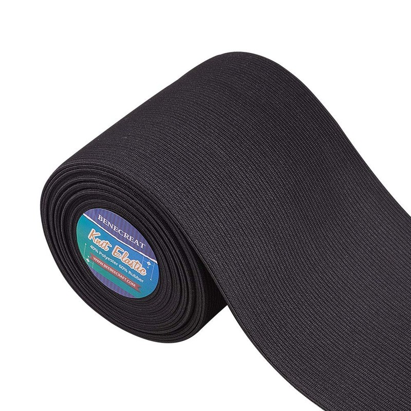Benecreat Heavy Stretch Elastic Band High Elastic Knit for Sewing