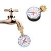 LAPOOH 2-1/2'' Pressure Gauge Water Pressure Test Gauge 3/4'' Female