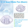 2 1/2 Quart Water Pan (Basin) Fit for Rb Vacuum