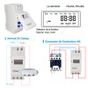 Digital Programmable Timer, LED Indicator, Tram Charging Time Relay, 16A