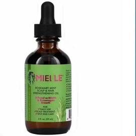 Miel 미엘 헤어 케어 로즈마리 민트 스트롱 에센셜 오일 59ml 59ML [04 2피스 MIELLE 59ML] Mielle Hair Care Rosemary Mint Strong Essential Oil 59ml 59ML [04 2 Pieces MIELLE 59ML]