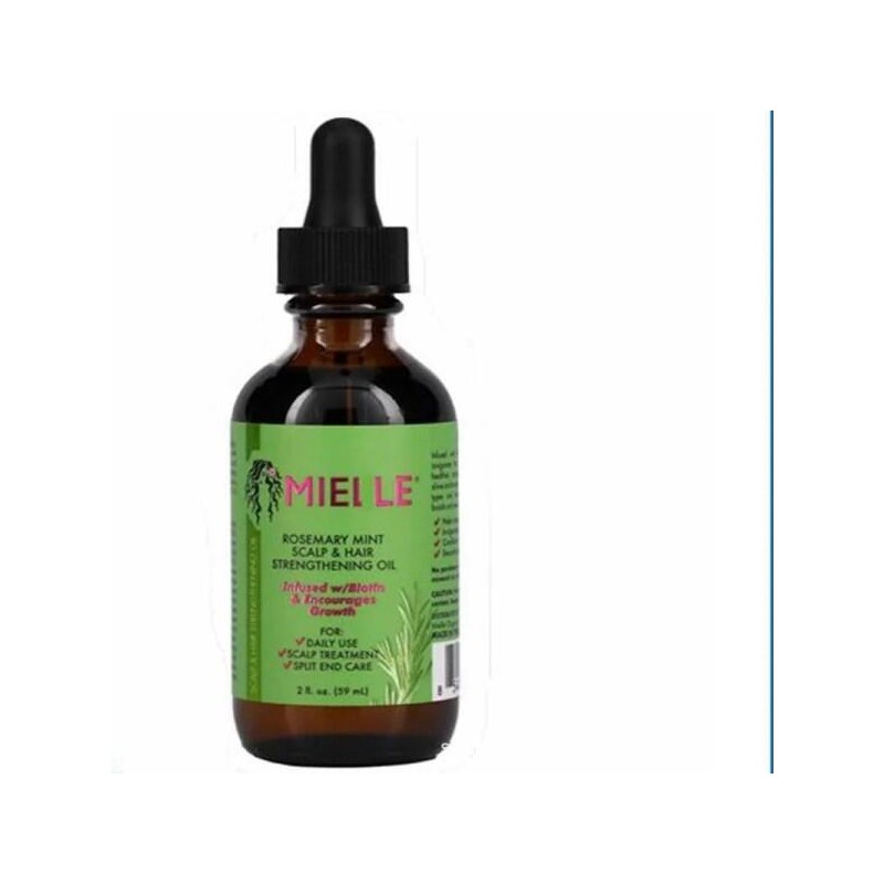 Miel 미엘 헤어 케어 로즈마리 민트 스트롱 에센셜 오일 59ml