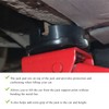 Suvnie 4 PCS Rubber Jack Pads, Universal Heavy Duty Slotted