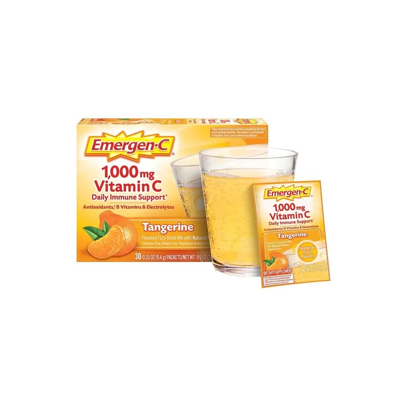 Vitamina Polvo 1000mg Emergen Paquetes